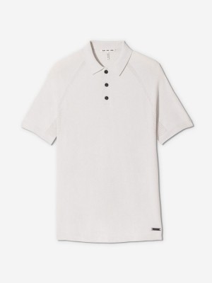 Sun Day Red 3D Knit Polo Moon | 159624-EJY