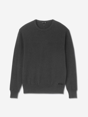 Sun Day Red 3D Tour Cashmere Crew Charcoal | 387629-CSX