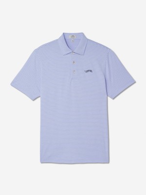 Sun Day Red Heritage Micro Stripe Polo Lila Randig | 427318-NMI