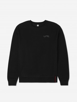 Sun Day Red Luare Chain Stitch Crew Black/Gray | 420893-DJZ
