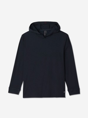 Sun Day Red Training Dry Hoodie Marinblå | 547602-UJQ